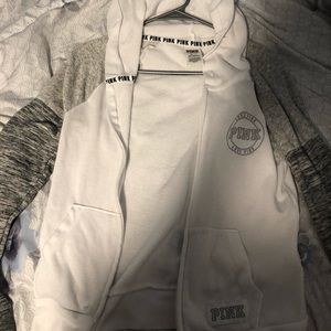 Pink hoodie